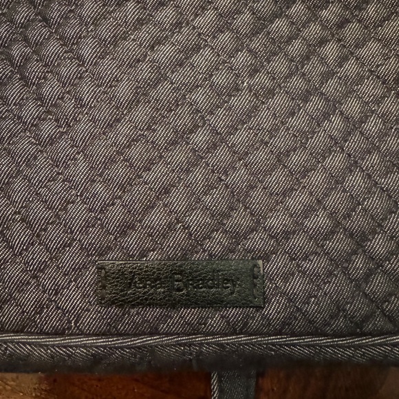 Vera Bradley All Navy Denim Crossbody - Picture 2 of 10